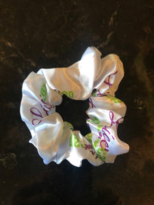 SOFT SATIN SCRUNCHIE  two for $5.00